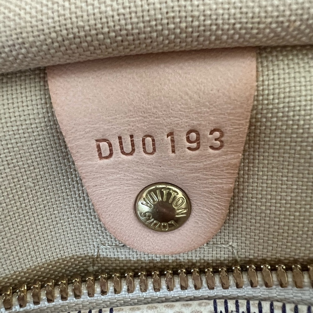 Louis Vuitton Damier Azur Speedy Bandoulier 30 - Picture 4 of 16